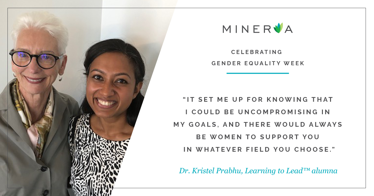 gender equality week Learning to Lead rectangle