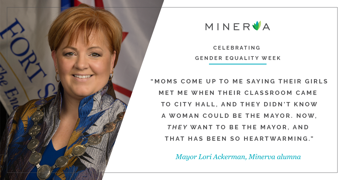 gender equality week Mayor Lori Ackerman rectangle