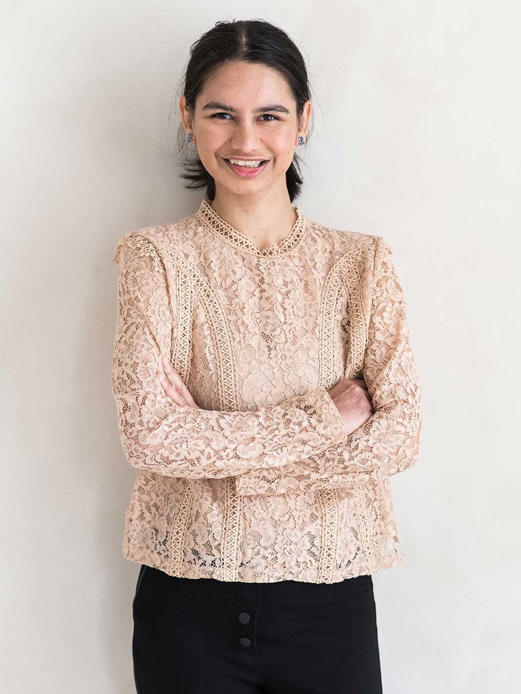 minerva bc smiling woman youth in dressy attire