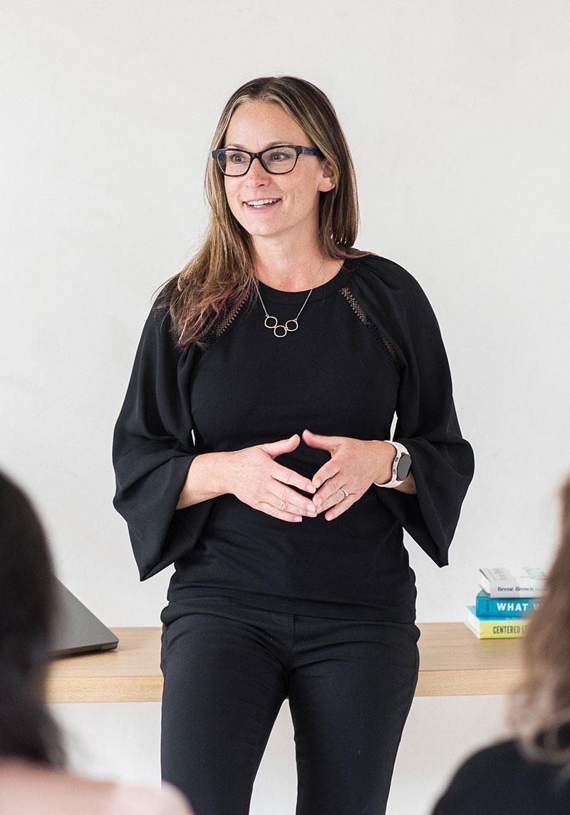 minerva bc woman speaker presenting